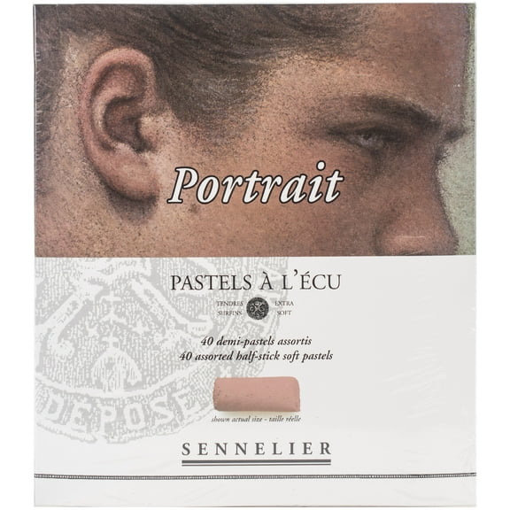 Sennelier Soft Pastels Half Stick Set 40/Pkg-Portrait