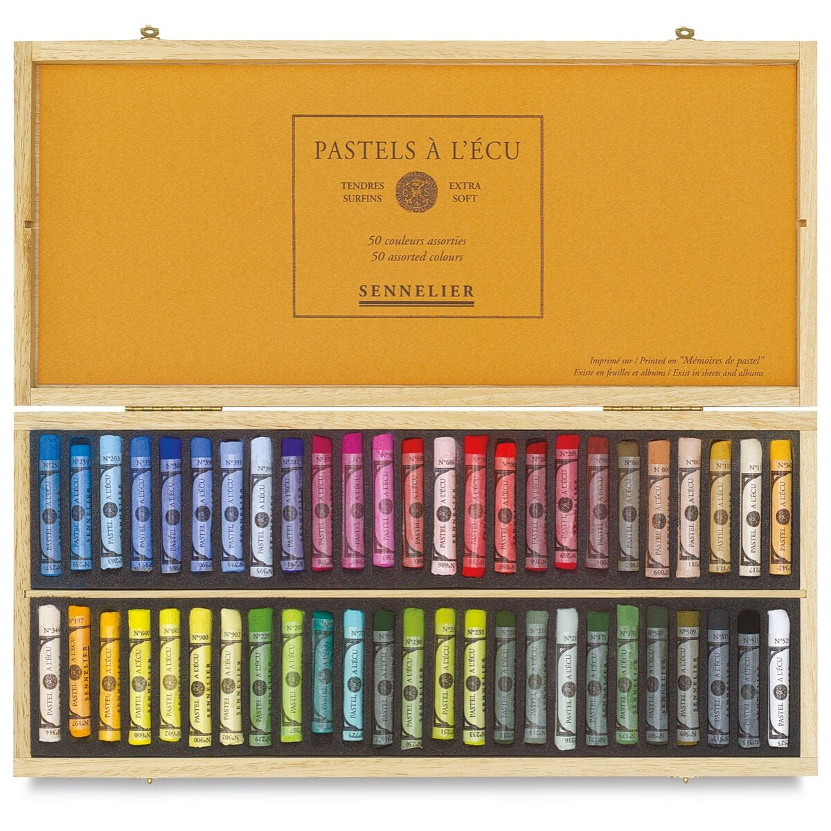 画材 Sennelier extra soft pastels a lecu 50 Amazon.com: Sennelier Extra-Soft Full Stick Pastel Set, 50