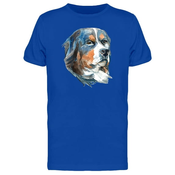 Sennenhund Dogs Painting T-Shirt Men -Image by Shutterstock, Male x-Large