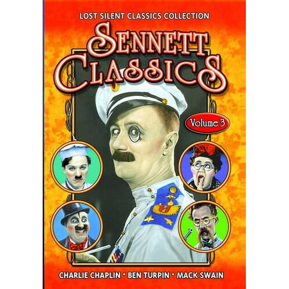 Sennett Classics 3 (Silent) (DVD), Alpha Video, Comedy