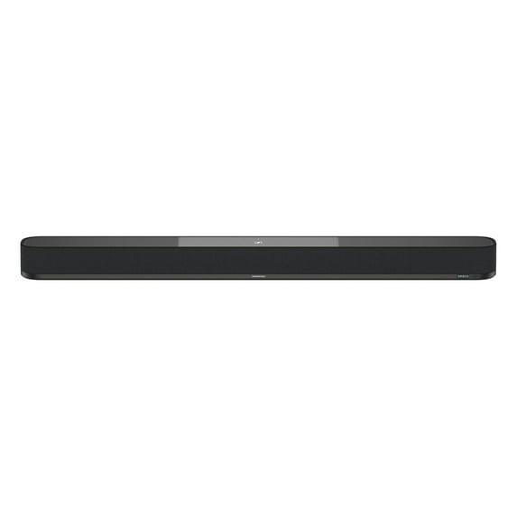 Sennheiser AMBEO Soundbar Plus for TV and Music with Immersive 3D Surround Sound, Virtual 7.1.4 Speaker Setup, Built-in Dual Subwoofers, Advanced Streaming Connectivity, Night Mode, Black