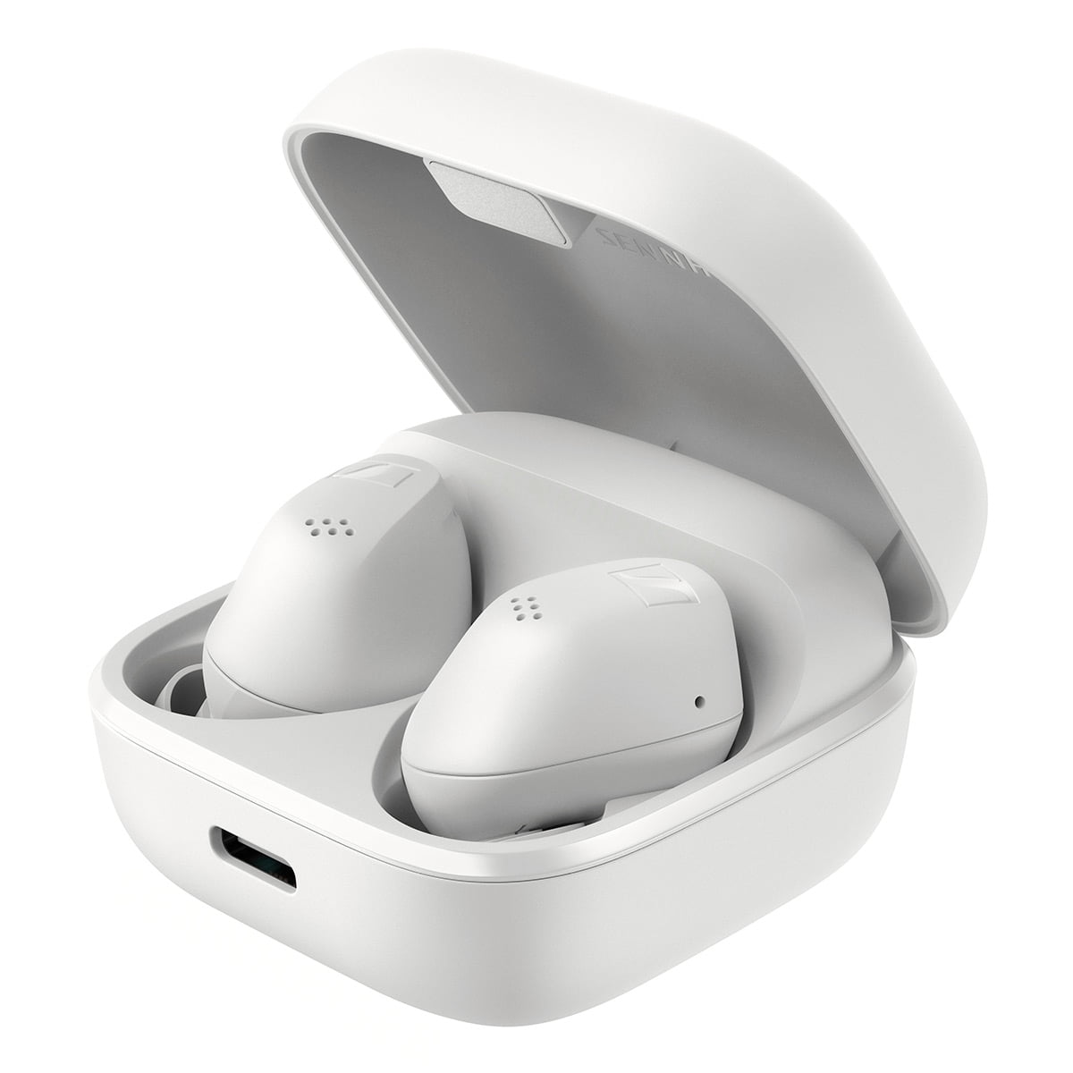 Sennheiser Accentum True Wireless Noise-Cancelling Earbuds (White
