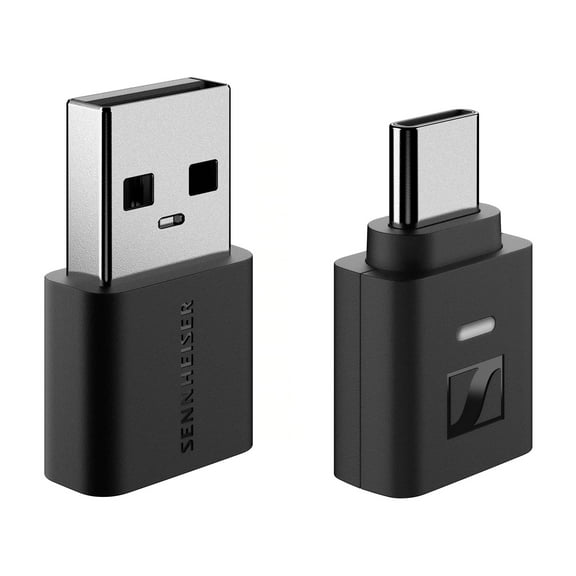 Sennheiser BTD 700 Bluetooth USB Dongle - aptX Lossless, Auracast, Plug & Play Audio Transmitter for Headphones and Speakers - Ultra-Low Latency, Bluetooth 5.4, USB-C & USB-A Compatible