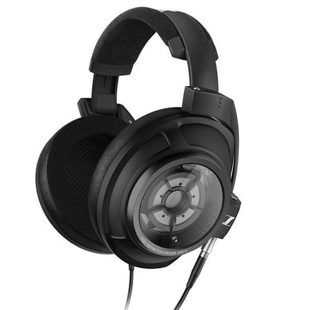 Sennheiser - HD 820 Over-the-Ear Audiophile Headphones - Ring Radiator Drivers with Glass Reflector Technology, with Balanced Cable - Black