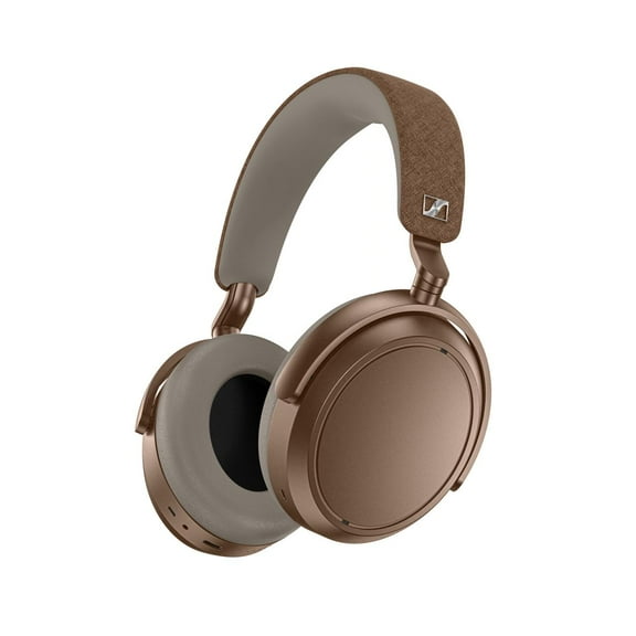 Sennheiser MOMENTUM 4 Wireless Headphones - Bluetooth Headset for Crystal-Clear Calls with Adaptive Noise Cancellation, 60h Battery Life, Lightweight Folding Design, Brown