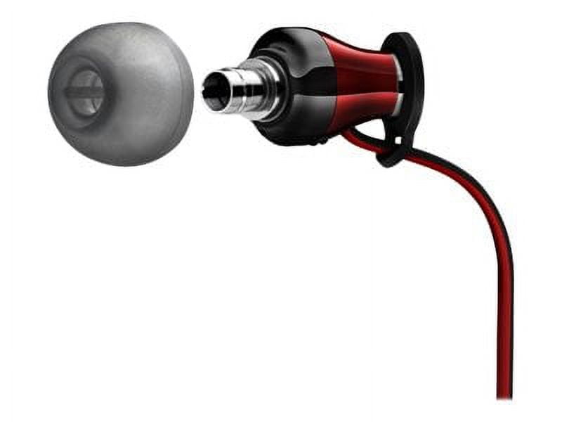 Sennheiser MOMENTUM In Ear M2 IEG Earphones with mic in ear wired 3.5 mm jack black red