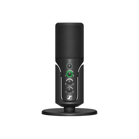 Sennheiser - Profile USB Condenser Microphone with Desktop Stand - Black