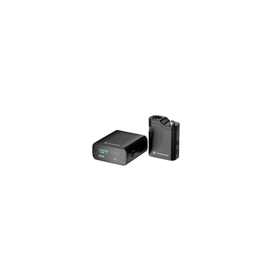 Sennheiser Pro Audio Profile Wireless 1-Channel All-in-One 2.4 GHz Clip-On & Handheld Microphone System | Includes Receiver, Clip-On Microphone Transmitter, Mounting Accessories, and Carrying Pouch