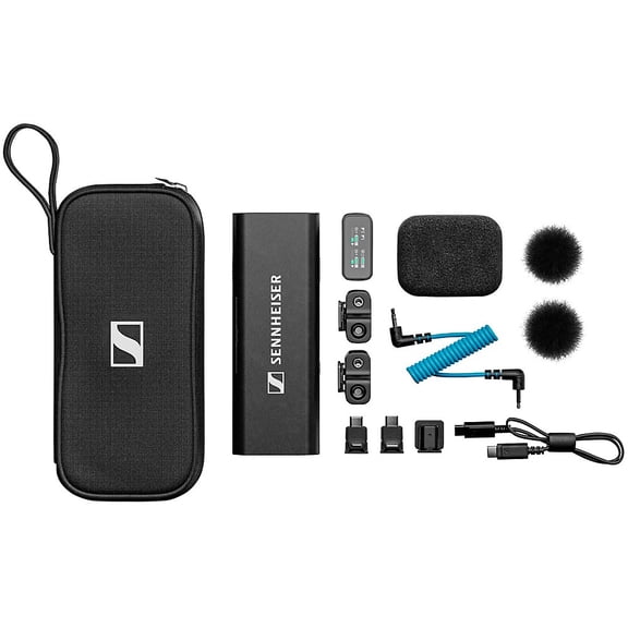Sennheiser Profile Wireless 2-Channel All-In-One Clip-On & Handheld Microphone System