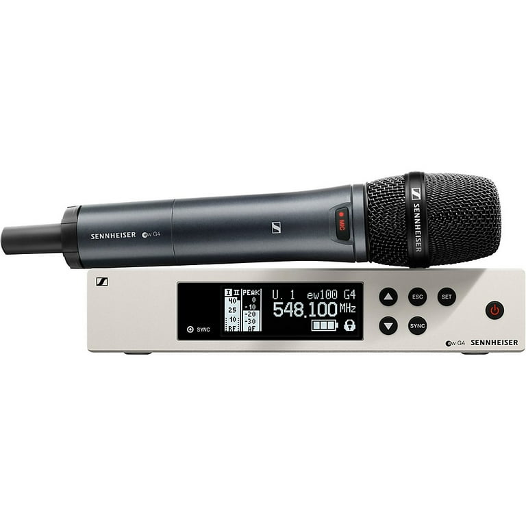 Sennheiser ew 100 G4 Handheld Wireless System with e 865 Capsule