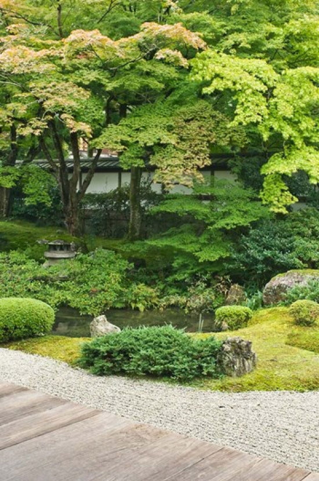 Sennyuji Temple Garden Kyoto Japan Canvas Art - Rob Tilley DanitaDelimont (15 x 22)