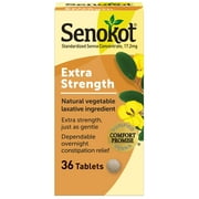 Senokot® Extra Strength Senna Laxative Tablets, 36 Ct