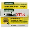 thumbnail image 1 of Senokot Extra Strength Natural Vegetable Ingredient Laxative, 12 Tablets, 1 of 2