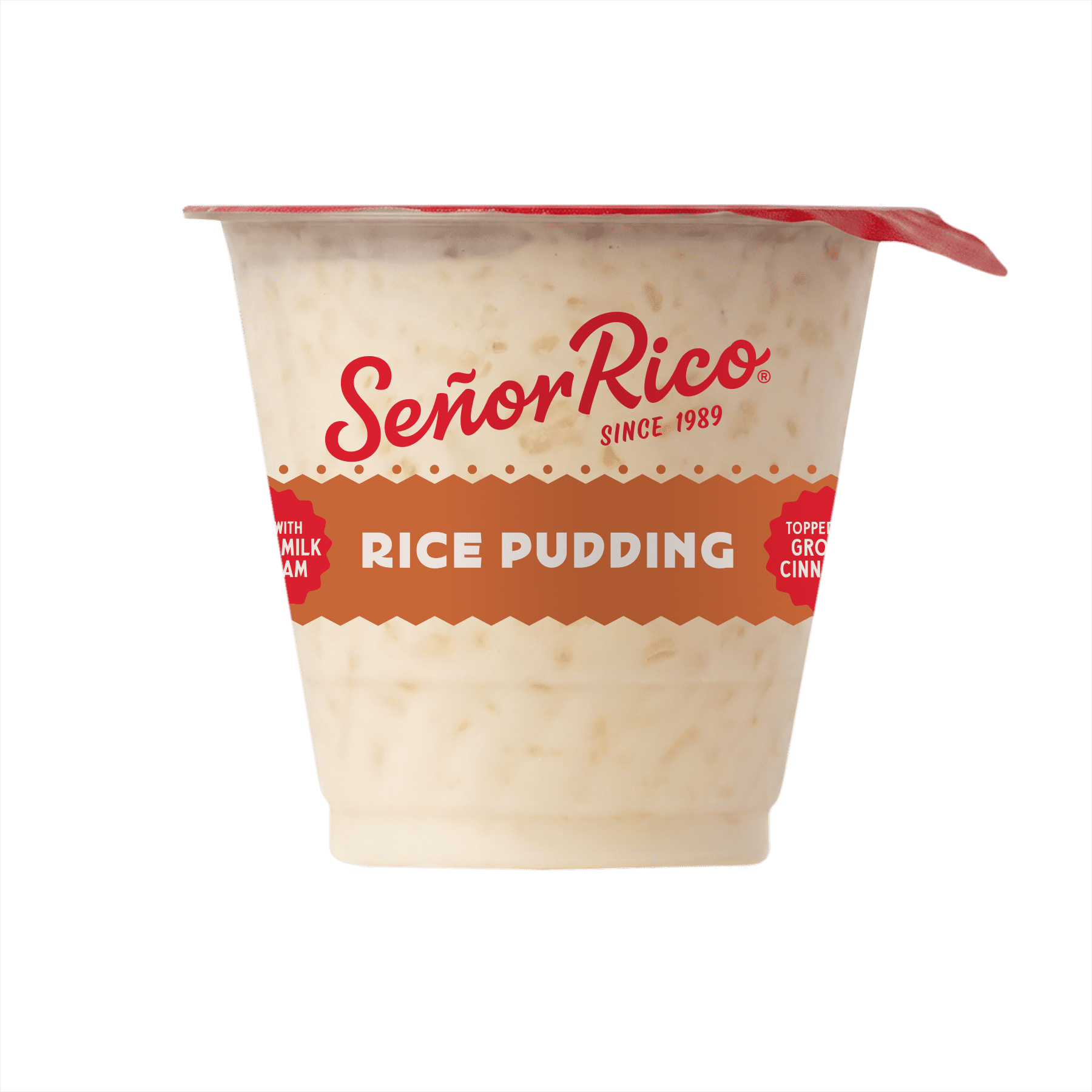 Senor Rico Rice Pudding, 1 - 7 oz Serving Size Plastic Cup