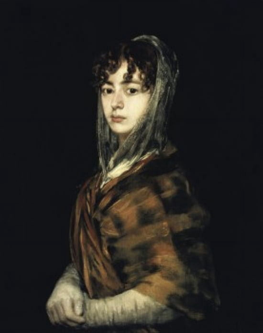 Senora Sabasa Garcia ca 1806-1811 Francisco Goya y Lucientes (1746-1828Spanish) Oil on canvas National Gallery of Art Washington DC USA Canvas Art - Francisco Goya y Lucientes (18 x 24)