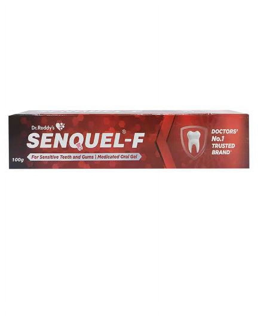 Senquel F Foaming Medicated Oral Gel For Sensitive Teeth & Gums 100