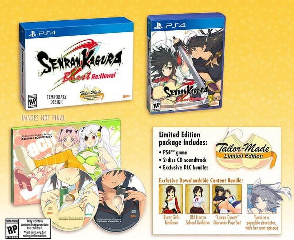 Senran Kagura Burst Re:Newal - Tailor Made Limited Edition for