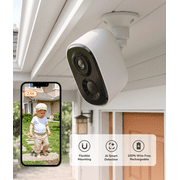 SensForge 2.5K Wireless Security Camera, Outdoor Battery Powered, Magnetic, No Subscription Required, Human/Motion Detection, Color Night Vision, SD Card Slot, 