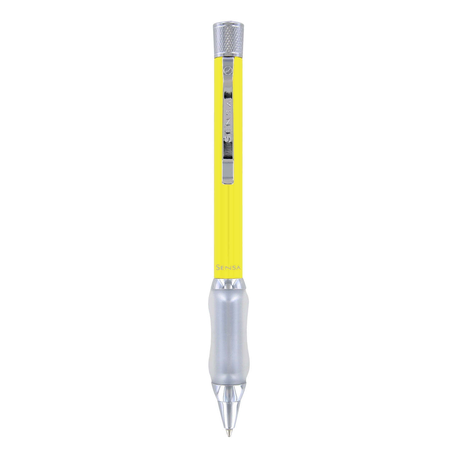Sensa CLICK Retractable Ballpoint Pen - Purple Amethyst Pearl, Patented Comfort Grip - View #2