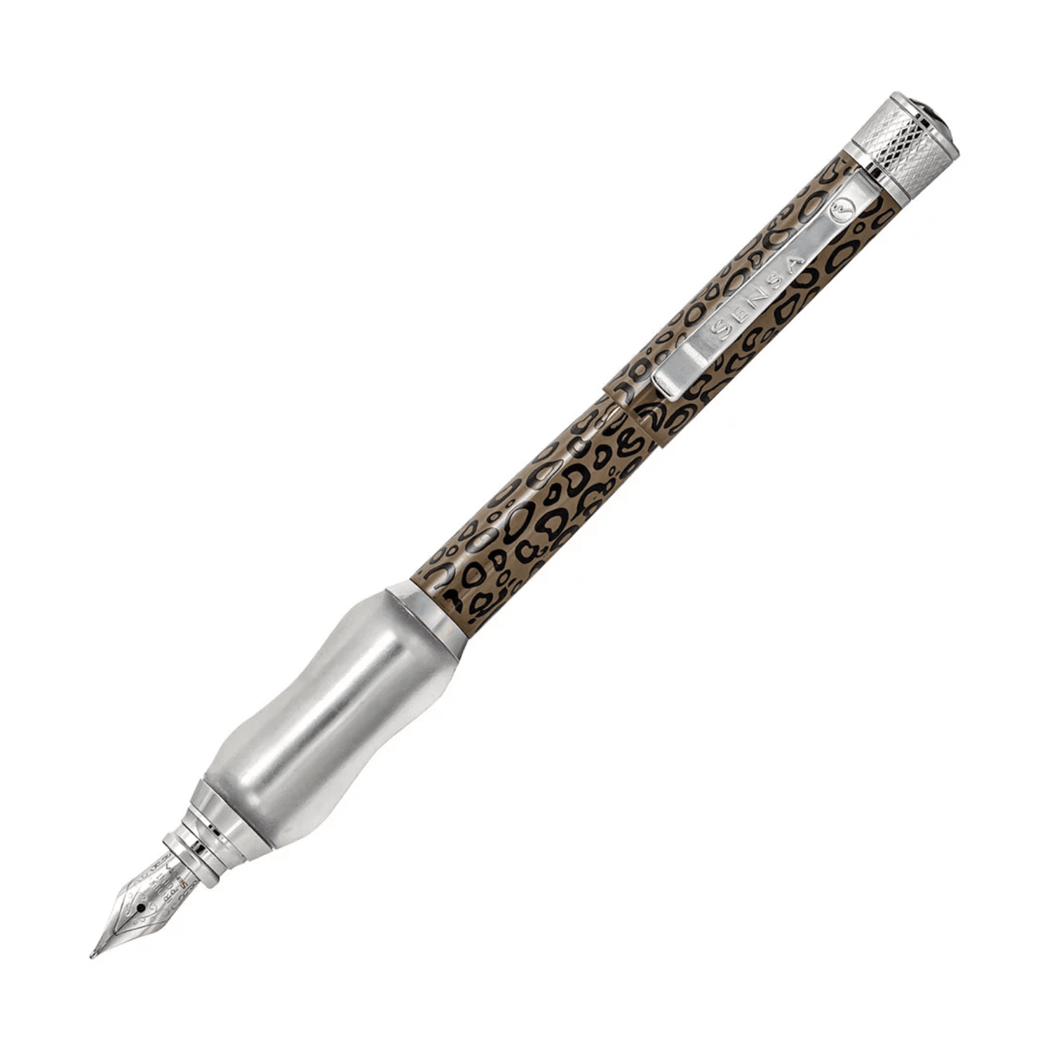 Sensa Safari Fountain Pen Leopard Medium Nib - Walmart.com
