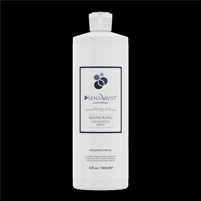 SensaMist SM-32-EUCALYPTUS 32 fl oz Fragrance Oil Refill Scent Diffuser, Reassuring Eucalyptus Mint
