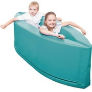 SensaSoft Compression Canoe Teal by Fun And Function - Kids Sensory Seating & Sensory Calming Items - Kids Special Needs Equipment & Sensory Seats for Kids - Gifts for Special Needs Kids