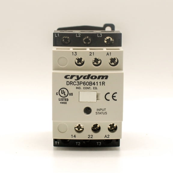 Sensata - Crydom DRC3P60B411R 3 Phase 600VAC 4.8A Solid State Relay Contactor