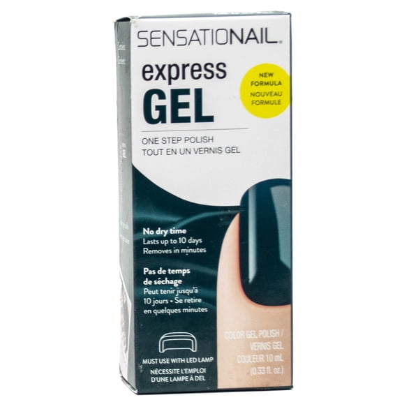 SensatioNail EXPRESS GEL One Step Polish, No Dry Time, Must Use LED Lamp, Talk To The Palm .33 fl oz