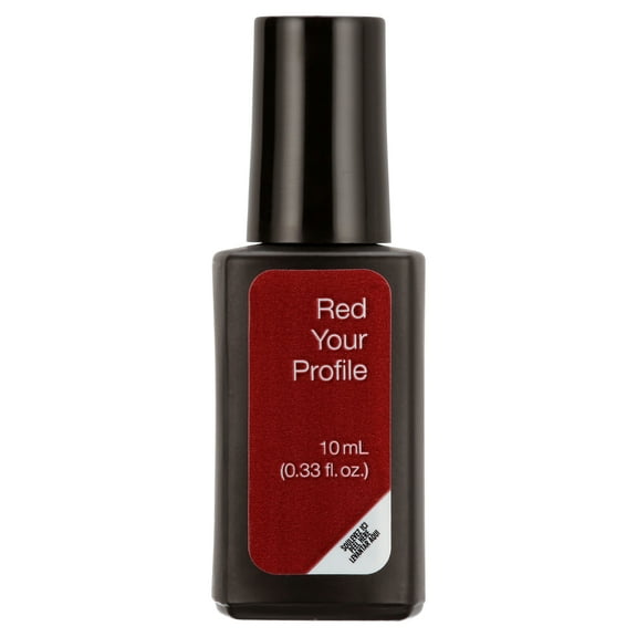 SensatioNail Express Gel Nail Polish, Red Your Profile, 0.33 fl oz