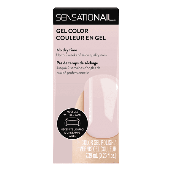 SensatioNail Gel Polish, Pink, Ballet All Day, 0.25 fl oz