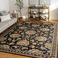 thumbnail image 1 of Sensation Traditional 10.6' x 14.6' Black and Gold Polypropylene Indoor Area Rug, 1 of 8