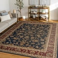 thumbnail image 1 of Sensation Transitional 10.6' x 14.6' Navy and Beige Polypropylene Indoor Area Rug, 1 of 8