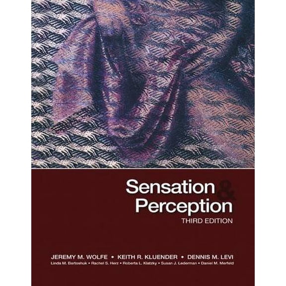 Pre-Owned Sensation & Perception (Hardcover) 087893572X 9780878935727