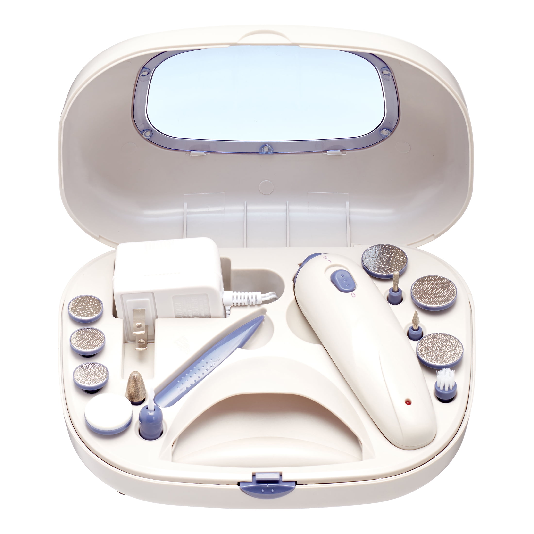 Sensationail Manicure & Pedicure Nail Dryer Kit (White), 15 Pieces