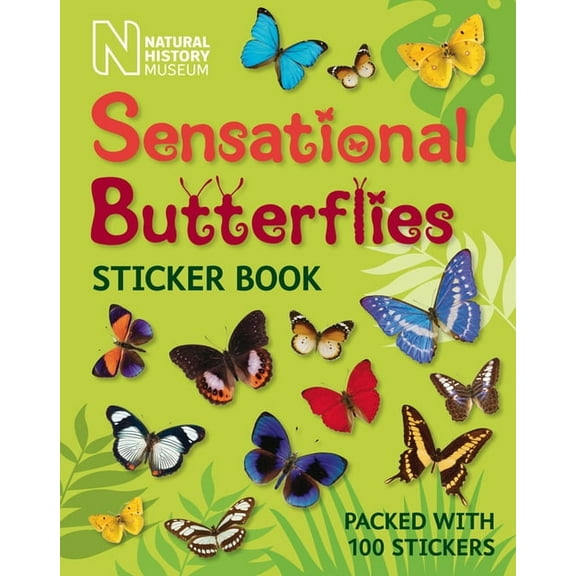 Sensational Butterflies Sticker Book, (Paperback)