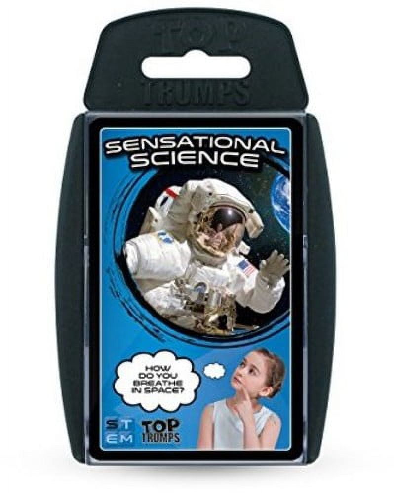 Sensational Science Top Trumps Playing Card Game