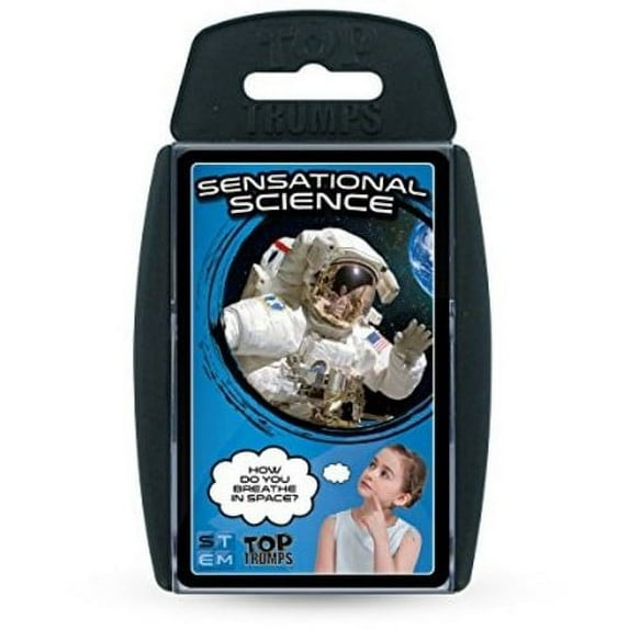 Sensational Science Top Trumps Playing Card Game