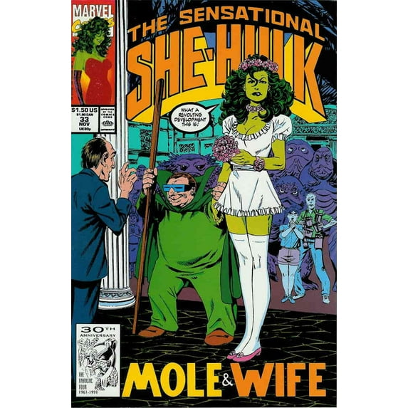 Sensational She-Hulk, The #33 VF ; Marvel Comic Book