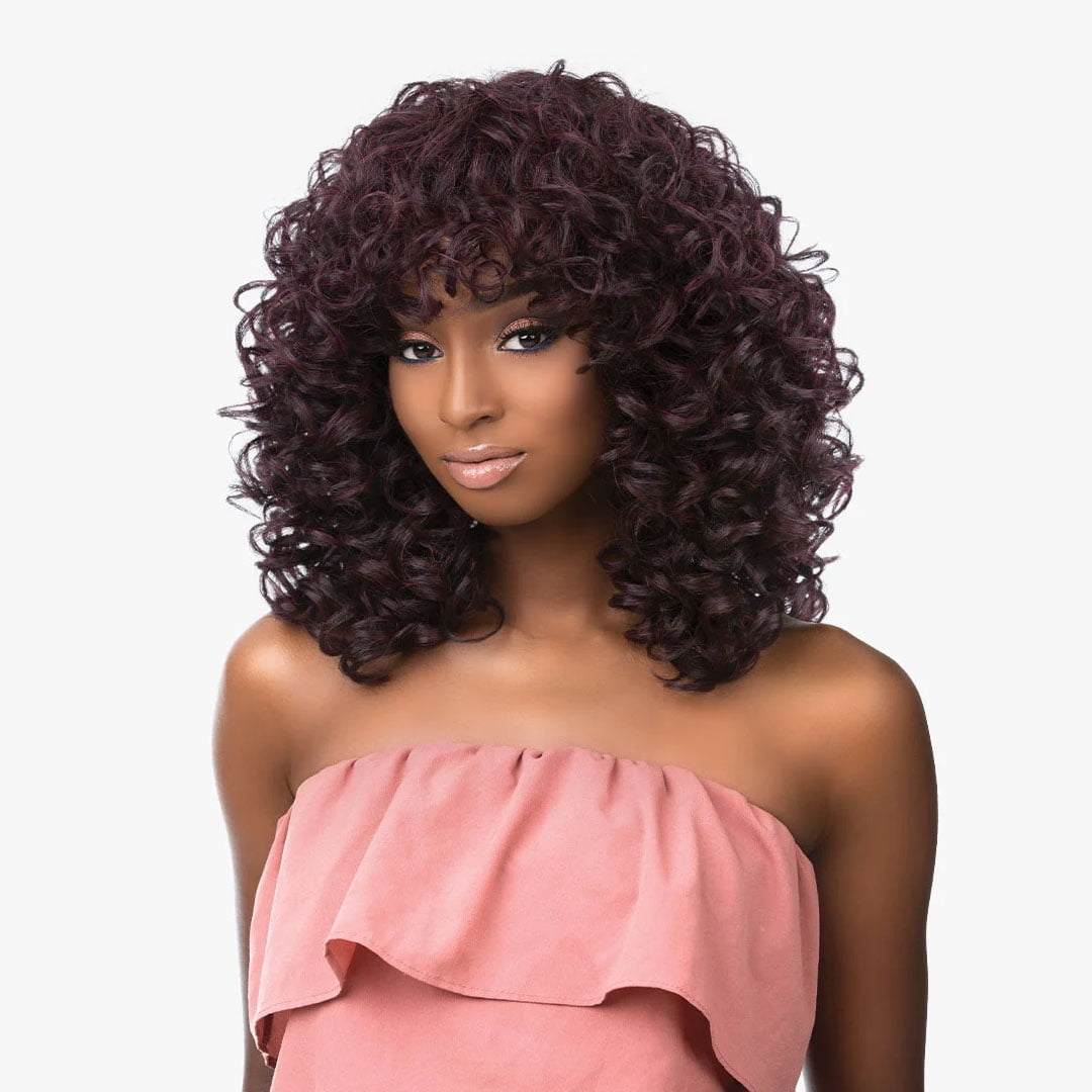 Sensationnel 100% Premium Fiber Instant Weave Synthetic Half Wig - GIGI ...