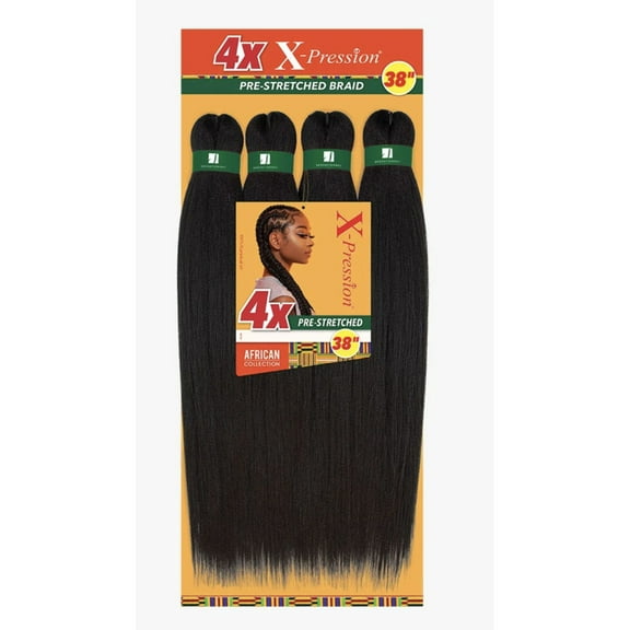 Sensationnel African Collection 4x X-Pression Pre-Stretched Braid 38" 2