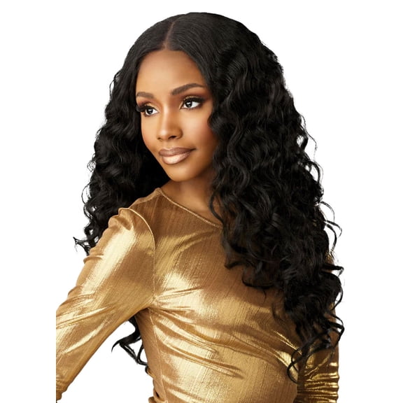 Sensationnel Butta Lace Crimp Vibe Glueless Lace Wig – 24″ Premium Wavy Texture Lace Wigs / Color: BALASHBL