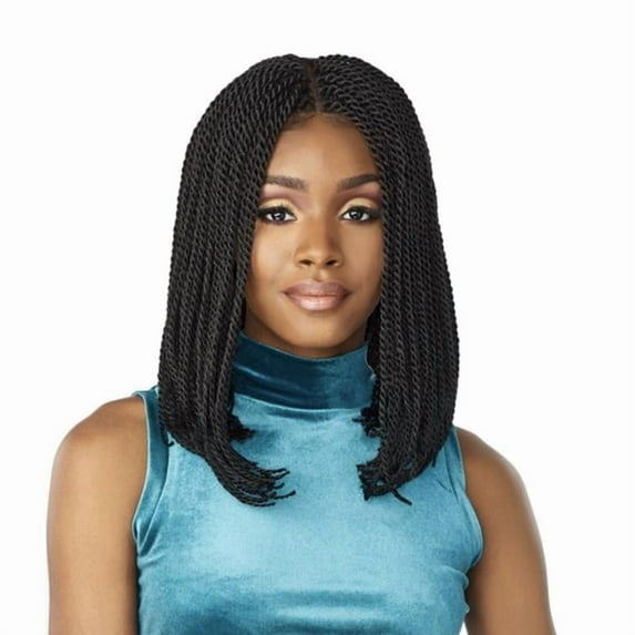 Cloud 9 Lace Front Wig 4x4 Senegal Twist Bob