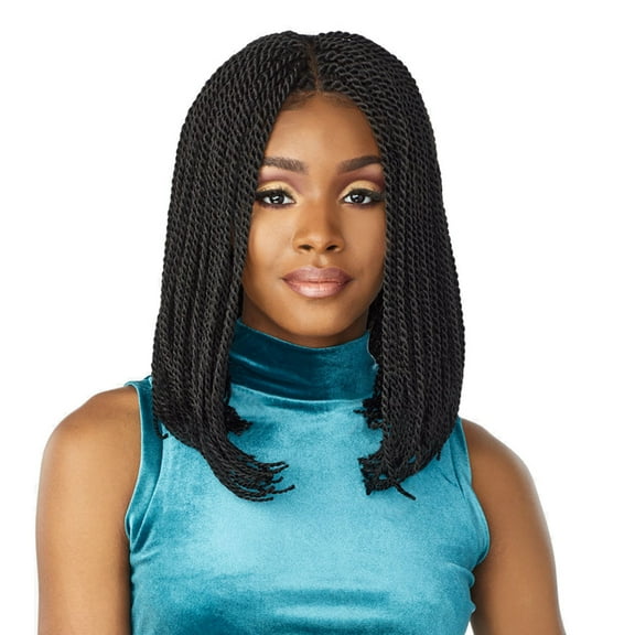 Cloud 9 Lace Front Wig 4x4 Senegal Twist Bob