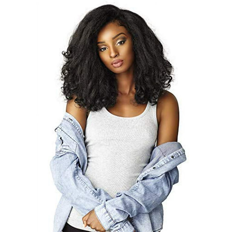 2 in 1 half wigs sales