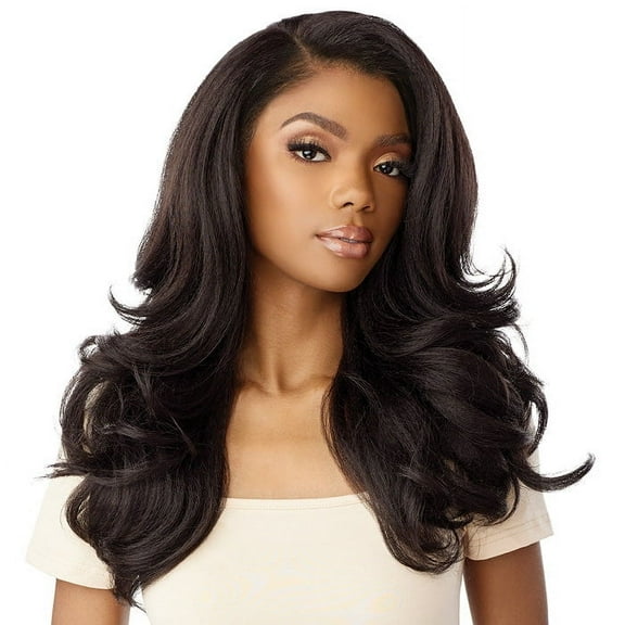 Sensationnel HD Lace Front Wig Curls Kinks N Co Glueless Kinky Edges 13X6 Kinky Blow Out 20"