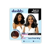 Sensationnel Dashly HD Lace Front Wig Salt N Pepper SP Unit 2 (1)