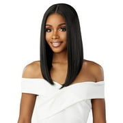 Sensationnel Unit 5 Dashly HD Lace Front Wig Salt & Pepper 14" Lace Wigs / Color: 1 - Jet Black