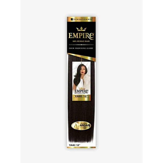 Sensationnel Empire 100% Human Hair Yaki Weave - 14" Inch