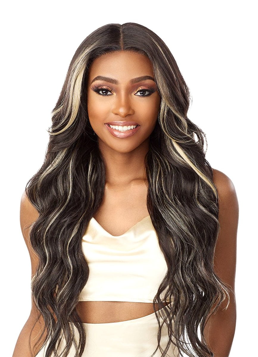 Sensationnel HD Lace Front Wig Butta Lace Unit 34, Pre-plucked, Natural