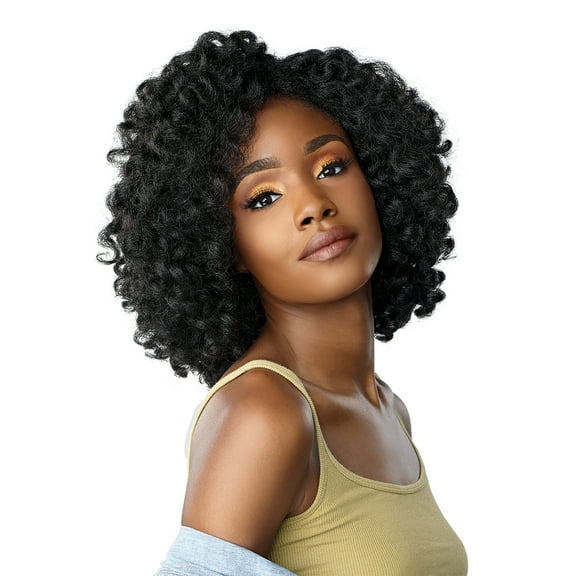 CURLS KINKS  COIW MONEY MAKER COHALF WIG